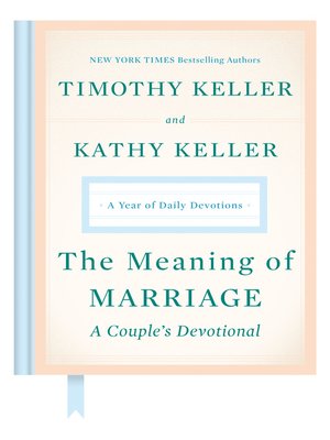 cover image of The Meaning of Marriage: A Couple's Devotional